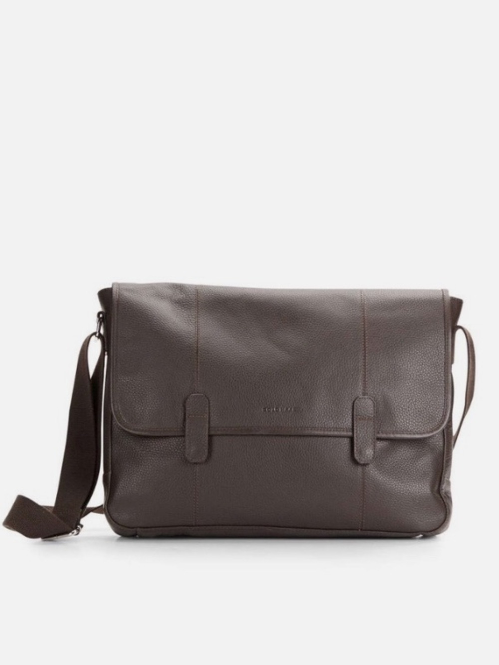 Cole Haan Wayland Messenger Bag 100% Leather With Adjustable Strap